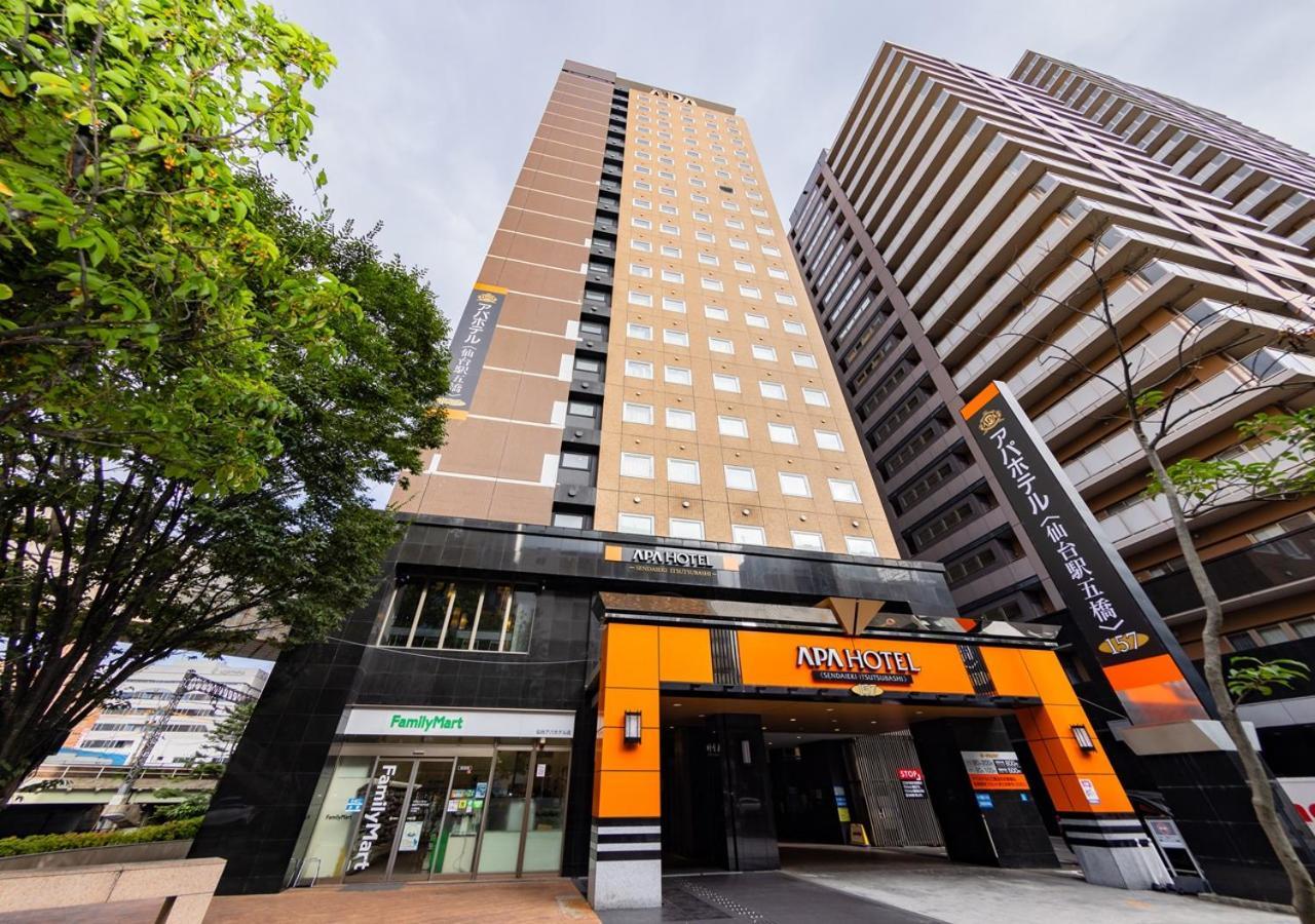 Apa Hotel Sendai Eki Itsutsubashi Bagian luar foto