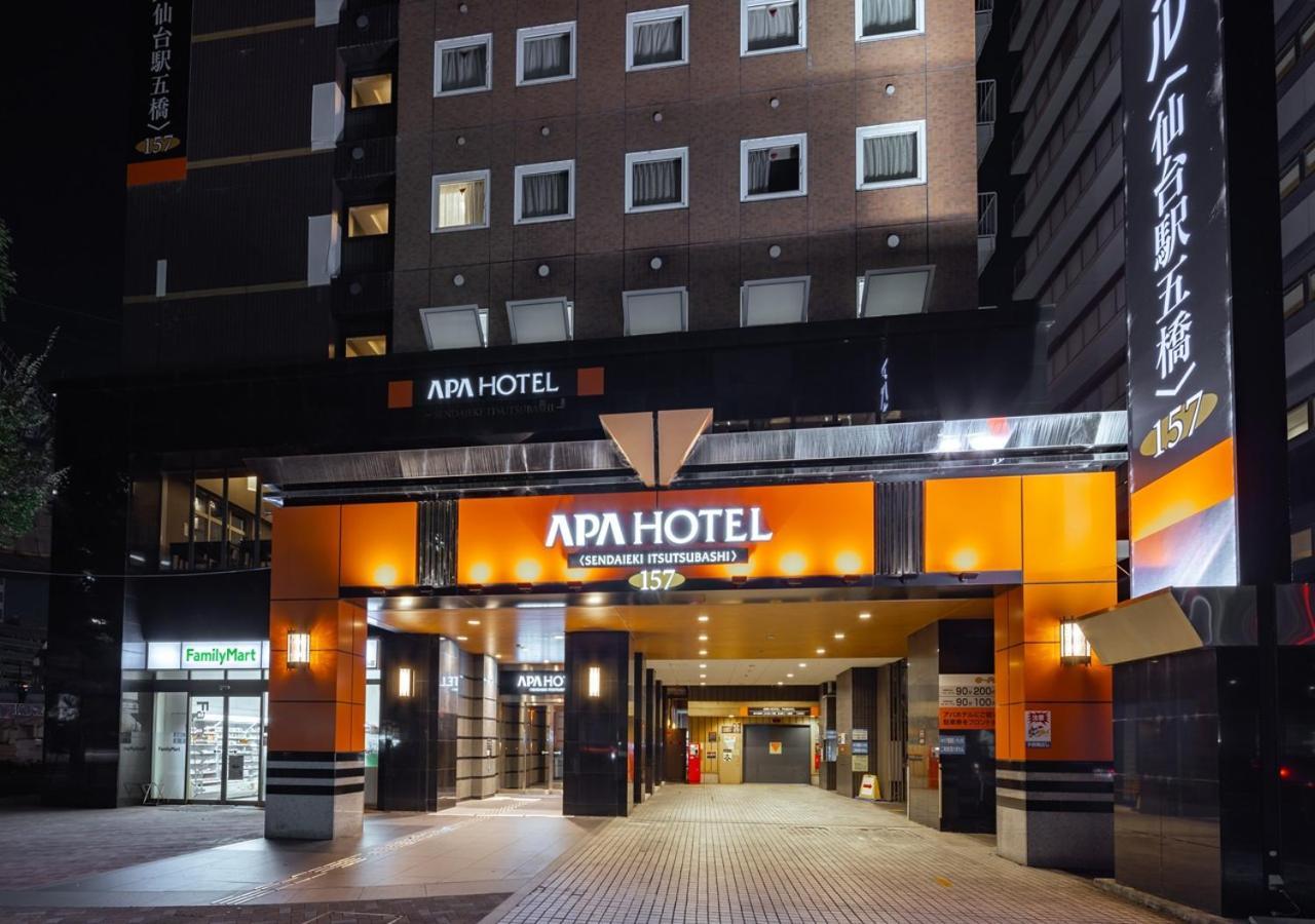 Apa Hotel Sendai Eki Itsutsubashi Bagian luar foto
